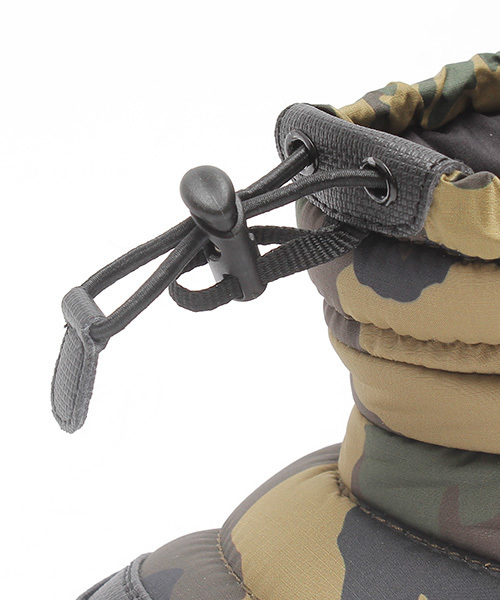 こども ビームス（コドモビームス）の「THE NORTH FACE / 15 toddler ヌプシ ブーティー (14～16cm)（ブーツ・キッズ・ブラック/カモフラージュ・14cm/15cm/16cm）」の4枚目の写真