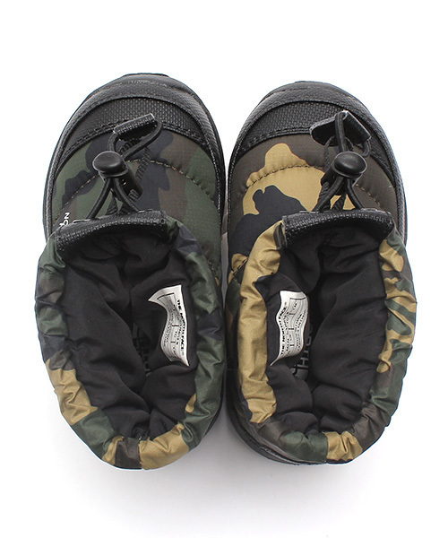 こども ビームス（コドモビームス）の「THE NORTH FACE / 15 toddler ヌプシ ブーティー (14～16cm)（ブーツ・キッズ・ブラック/カモフラージュ・14cm/15cm/16cm）」の7枚目の写真