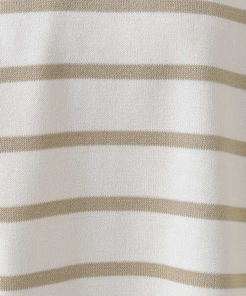 DRESKIP（ドレスキップ）の「◆【洗える】ラウンドネックボーダーニット（ニット/セーター・レディース・ピンク系7/ベージュ系その他2/ブラック系2/ネイビー系2・03/04/02）」の21枚目の写真