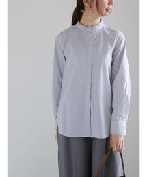 Te chichi | パール釦スタンドフリルブラウス(シャツ/ブラウス)