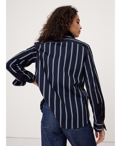 Banana Republic(バナナリパブリック)の「パーフェクト シャツ(シャツ/ブラウス・レディース・ブラック/ホワイト/ブルー系その他・S/XS/L/M)」の6枚目の写真