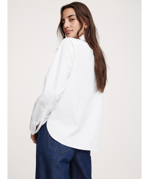 Banana Republic(バナナリパブリック)の「パーフェクト シャツ(シャツ/ブラウス・レディース・ブラック/ホワイト/ブルー系その他・S/XS/L/M)」の13枚目の写真