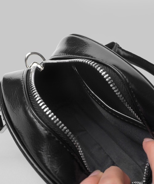 フラップポケットミニボストン（ショルダーバッグ）｜minia（ミニア