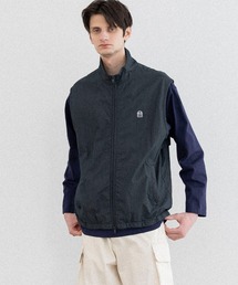 C/N ZIP STAND VEST / コットンナイロンジップスタンドベスト