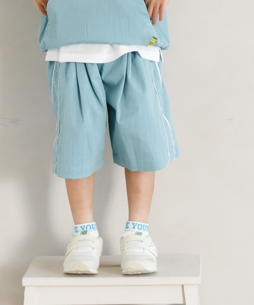 MAKE YOUR DAY（メイクユアデイ）の「セットアップできるサイドラインパンツ■80～140cm（その他パンツ・キッズ・ブルー/ネイビー・80/90/100/110/120/130/140）」の16枚目の写真