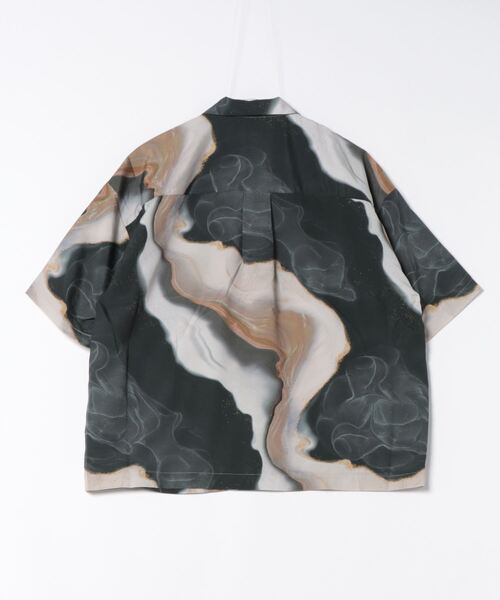 Lui's（ルイス）の「マーブル柄半袖シャツ（シャツ/ブラウス・メンズ・ブラック/ホワイト・S/M）」の15枚目の写真