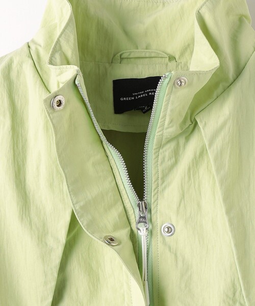 green label relaxing（グリーンレーベルリラクシング）の「TJ トレンチテイスト ブルゾン - はっ水 - 140cm-160cm（ナイロンジャケット・キッズ・ベージュ/ライム・160cm/140cm/150cm）」の9枚目の写真