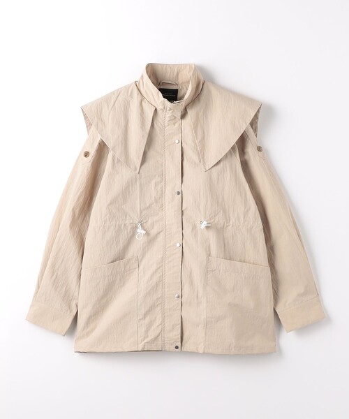 green label relaxing（グリーンレーベルリラクシング）の「TJ トレンチテイスト ブルゾン - はっ水 - 140cm-160cm（ナイロンジャケット・キッズ・ベージュ/ライム・160cm/140cm/150cm）」の12枚目の写真