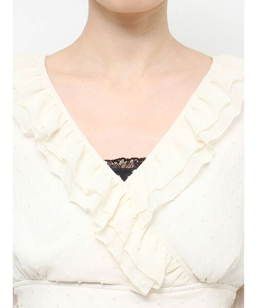 EATME(イートミー)の「ドロストスリーブショートTOP(シャツ/ブラウス・レディース・ブラック/グレー/オフホワイト・FREE)」の14枚目の写真