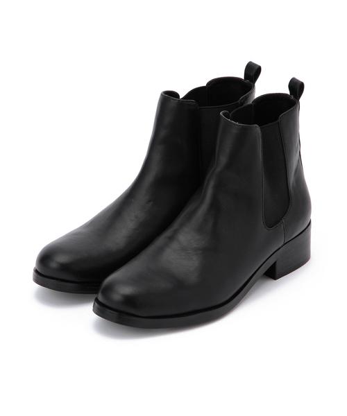 green label relaxing（グリーンレーベルリラクシング）の「KC サイドゴアブーツ◆（ブーツ・レディース・ブラック/ブラウン/ダークブラウン・L(24.5)/S(22.5)/M(23.5)）」の2枚目の写真