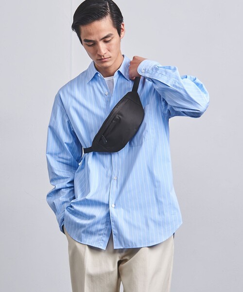 STANDARD SUPPLY（スタンダードサプライ）の「【別注】＜STANDARD SUPPLY＞ ウエストバッグ Sサイズ（ボディバッグ/ウエストポーチ・メンズ・ブラック/ダークグレー/ベージュ・FREE）」の2枚目の写真