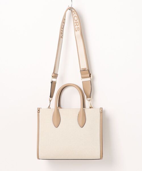 MICHAEL KORS（マイケルコース）の「MIRELLA トップジップ ショッパートート クロスボディ スモール（ショルダーバッグ・レディース・キャメル・FREE）」の4枚目の写真