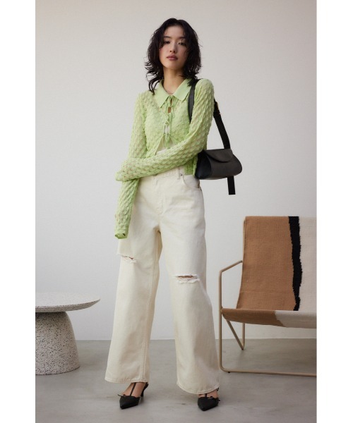 AZUL by moussy(アズールバイマウジー)の「ワイドシェイプドフラップバッグ(ショルダーバッグ・レディース・ブラウン/ブラック/ライトベージュ・FREE)」の19枚目の写真