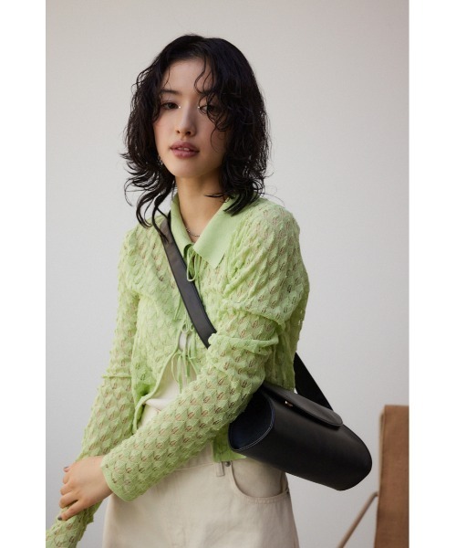 AZUL by moussy(アズールバイマウジー)の「ワイドシェイプドフラップバッグ(ショルダーバッグ・レディース・ブラウン/ブラック/ライトベージュ・FREE)」の21枚目の写真