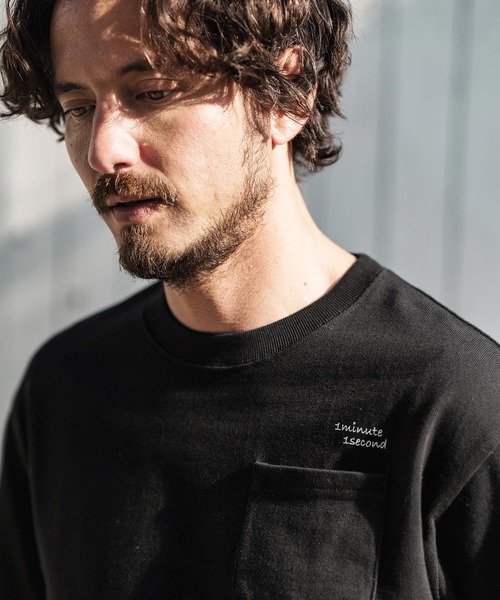 mt8900- 10oz heavy weight pocket-T Tシャツ（Tシャツ/カットソー）｜1minute 1second（ワンミニットワンセカンド）