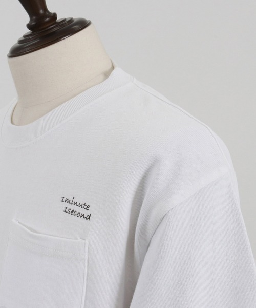 mt8900- 10oz heavy weight pocket-T Tシャツ（Tシャツ/カットソー）｜1minute 1second（ワンミニットワンセカンド）