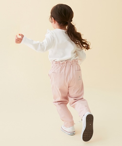 petit main（プティマイン）の「【スマイルシリーズ】テーパードパンツ（チノパンツ・キッズ・オレンジ/オフホワイト/ブルー/ブラック/ライトピンク/ラベンダー・130cm/80ｃｍ/90cm/100cm/120cm/110cm）」の17枚目の写真