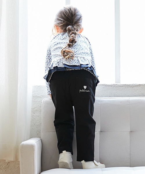 petit main（プティマイン）の「【スマイルシリーズ】テーパードパンツ（チノパンツ・キッズ・オレンジ/オフホワイト/ブルー/ブラック/ライトピンク/ラベンダー・130cm/80ｃｍ/90cm/100cm/120cm/110cm）」の15枚目の写真