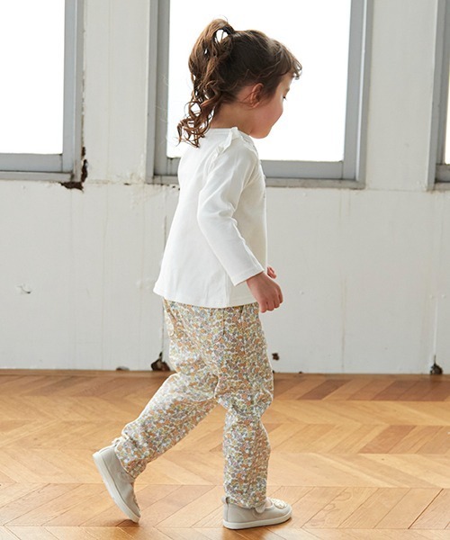 petit main（プティマイン）の「【スマイルシリーズ】テーパードパンツ（チノパンツ・キッズ・オレンジ/オフホワイト/ブルー/ブラック/ライトピンク/ラベンダー・130cm/80ｃｍ/90cm/100cm/120cm/110cm）」の20枚目の写真