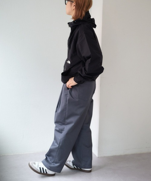 THE NORTH FACE（ザノースフェイス）の「【WEB限定】【THE NORTH FACE】COMPACT ANORAK JACKET（ナイロンジャケット・メンズ・バーガンディー/ホワイト系その他/ブラック・MEDIUM/X-LARGE/LARGE）」の19枚目の写真