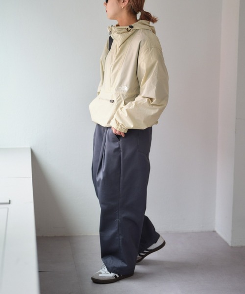 THE NORTH FACE（ザノースフェイス）の「【WEB限定】【THE NORTH FACE】COMPACT ANORAK JACKET（ナイロンジャケット・メンズ・バーガンディー/ホワイト系その他/ブラック・MEDIUM/X-LARGE/LARGE）」の11枚目の写真