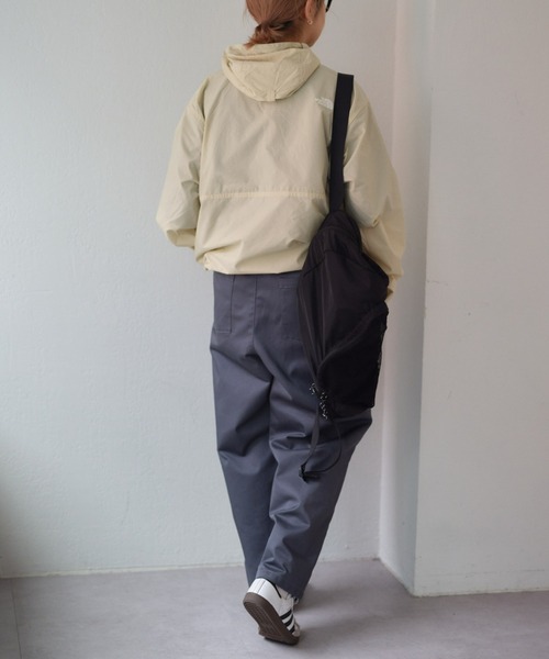 THE NORTH FACE（ザノースフェイス）の「【WEB限定】【THE NORTH FACE】COMPACT ANORAK JACKET（ナイロンジャケット・メンズ・バーガンディー/ホワイト系その他/ブラック・MEDIUM/X-LARGE/LARGE）」の12枚目の写真