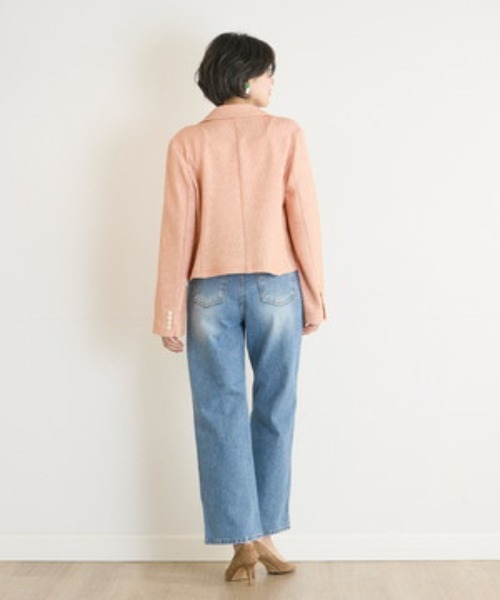 INED CLARO(イネドクラロ)の「カーブデニムパンツ(デニムパンツ・レディース・インディゴブルー・9号/11号)」の17枚目の写真