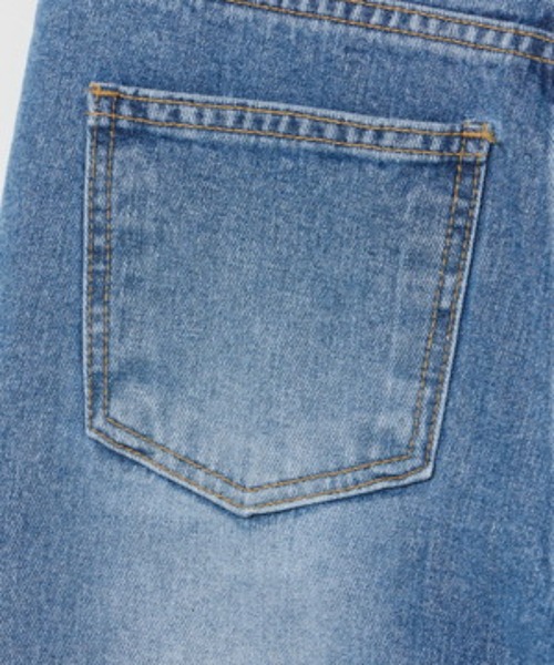 INED CLARO(イネドクラロ)の「カーブデニムパンツ(デニムパンツ・レディース・インディゴブルー・9号/11号)」の18枚目の写真