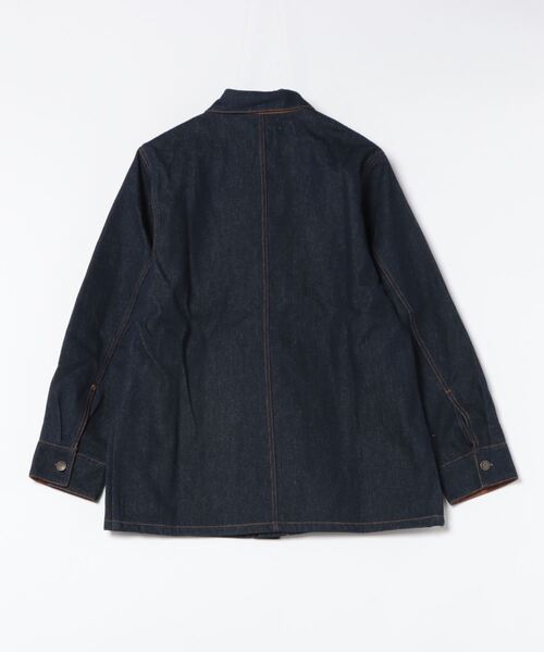 go slow caravan(ゴースローキャラバン)の「Buck HIDE/バックハイド DENIM カバーオール(カバーオール・メンズ・ダークインディゴブルー/ブルー系その他・LARGE/X-LARGE/MEDIUM)」の13枚目の写真