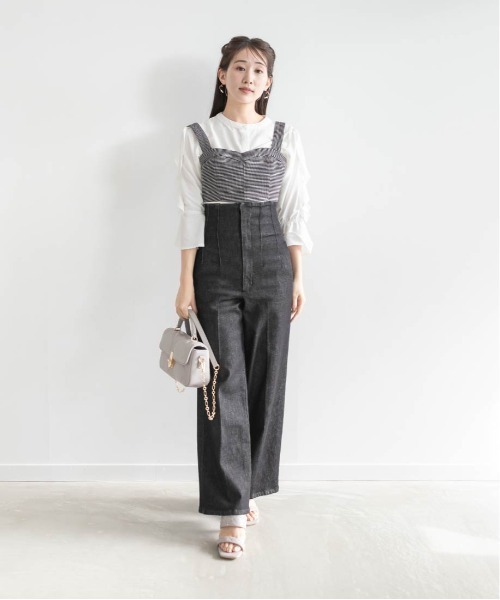 RANDA(ランダ)の「ビジュー×キルティングサンダル(サンダル・レディース・アイボリー/ブラック/グレー・M/S/LL/L)」の17枚目の写真