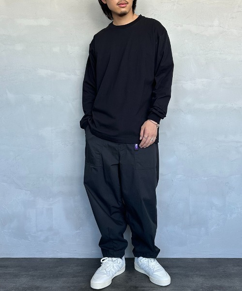 HANES（ヘインズ）の「【WEB限定】[HANES/ヘインズ] BEEFY ロングスリーブパックTシャツ（Tシャツ/カットソー・レディース・ブラック/ホワイト/ダークグレー・L/M/S/XL）」の8枚目の写真