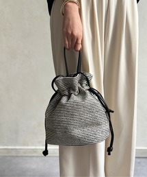 Chez toi | 雑材巾着2WAYショルダー(ショルダーバッグ)