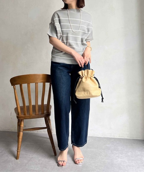 Chez toi(シェトワ)の「雑材巾着2WAYショルダー(ショルダーバッグ・レディース・ブラック/モカ/ベージュ・FREE)」の21枚目の写真