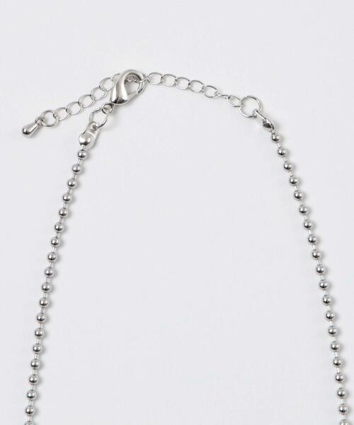 WEGO（ウィゴー）の「WEGO/メタルリボンネックレス（ネックレス・レディース・シルバー・FREE）」の2枚目の写真