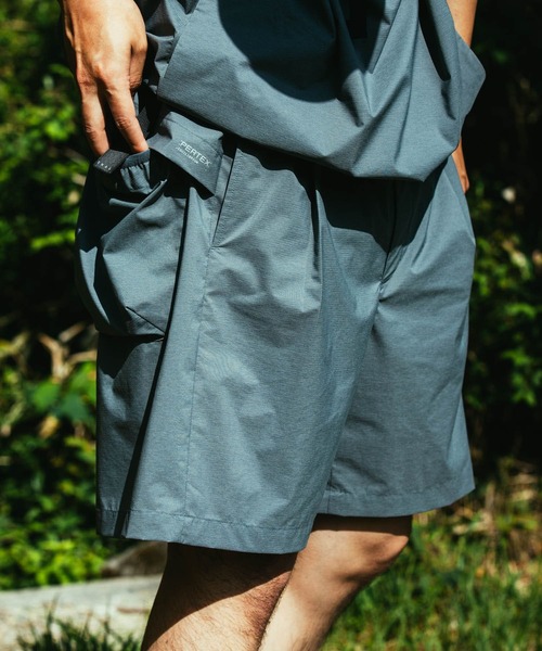 EKAL(エカル)の「『速乾/撥水』PERTEX ウィンドショーツ(その他パンツ・メンズ・ブラウン/グレー・LARGE/MEDIUM)」の12枚目の写真