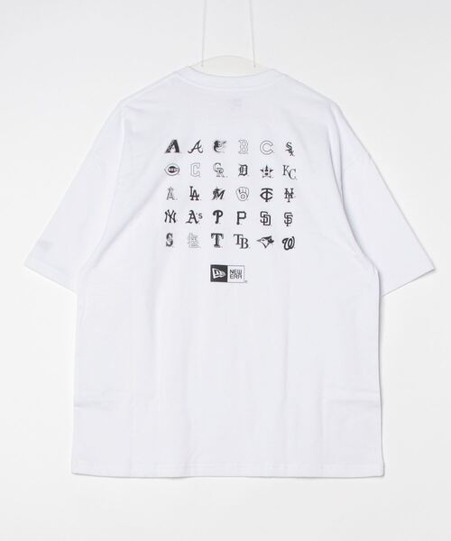 NEW ERA（ニューエラ）の「ニューエラ  SS OS CT TEE MLB ALL TEAM WHI（Tシャツ/カットソー・メンズ・ホワイト・M/L/LL）」の2枚目の写真