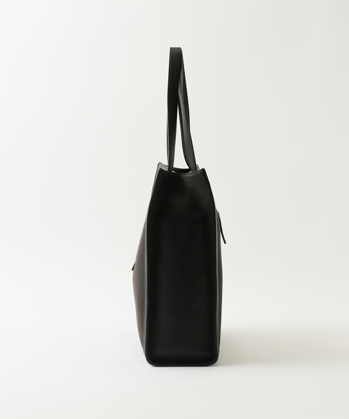 EDIFICE(エディフィス)の「【S.MANO / エス マーノ】CANVAS VERTICAL TOTE(トートバッグ・メンズ・ブラック/ブラウン・FREE)」の15枚目の写真