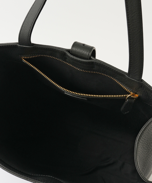 EDIFICE(エディフィス)の「【S.MANO / エス マーノ】CANVAS VERTICAL TOTE(トートバッグ・メンズ・ブラック/ブラウン・FREE)」の8枚目の写真