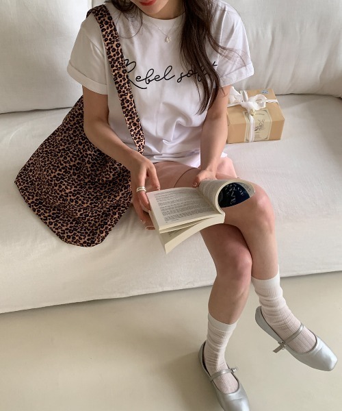 Vipoa(ヴィポア)の「Retro leopard big shoulder bag(トートバッグ・レディース・アイボリー/ブラウン・FREE)」の18枚目の写真
