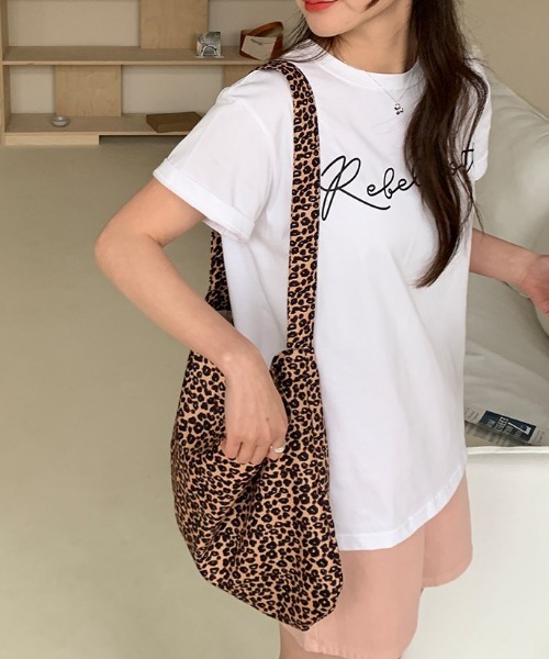 Vipoa(ヴィポア)の「Retro leopard big shoulder bag(トートバッグ・レディース・アイボリー/ブラウン・FREE)」の12枚目の写真