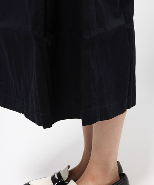CIAOPANIC（チャオパニック）の「【Ciaopanic】　ツイル前リボンSK（スカート・レディース・ベージュ/ネイビー・FREE）」の3枚目の写真