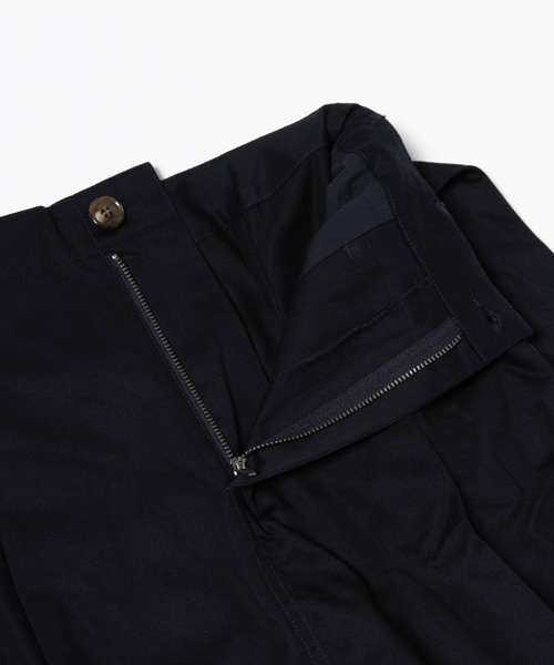 CIAOPANIC（チャオパニック）の「【Ciaopanic】　ツイル前リボンSK（スカート・レディース・ベージュ/ネイビー・FREE）」の4枚目の写真