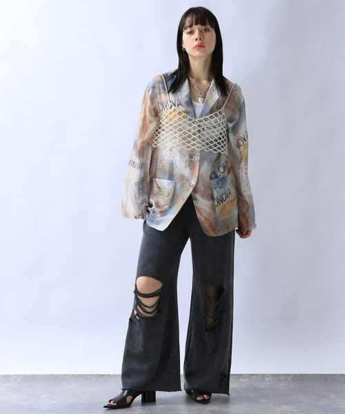 JEANASIS(ジーナシス)の「アソートビーズビスチェ/116855(その他トップス・レディース・ブラック/シルバー/オフホワイト・FREE)」の8枚目の写真