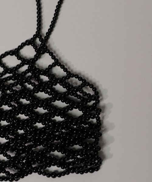 JEANASIS(ジーナシス)の「アソートビーズビスチェ/116855(その他トップス・レディース・ブラック/シルバー/オフホワイト・FREE)」の15枚目の写真