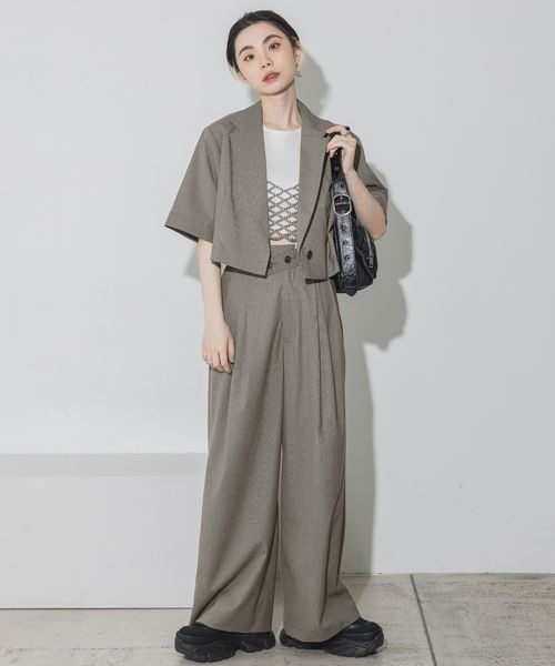 JEANASIS(ジーナシス)の「アソートビーズビスチェ/116855(その他トップス・レディース・ブラック/シルバー/オフホワイト・FREE)」の4枚目の写真