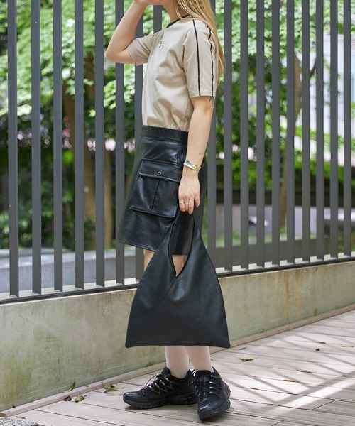 Firsthand（ファーストハンド）の「Firsthand/ファーストハンド オーガニックコットンコンパクトラインTシャツ（Tシャツ/カットソー・レディース・ネイビー/ホワイト/ピンク/ベージュ・FREE）」の8枚目の写真