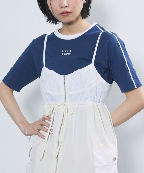 Firsthand（ファーストハンド）の「Firsthand/ファーストハンド オーガニックコットンコンパクトラインTシャツ（Tシャツ/カットソー・レディース・ネイビー/ホワイト/ピンク/ベージュ・FREE）」の19枚目の写真