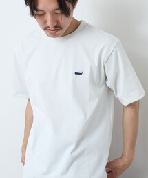 NOLLEY’S | 《吸水速乾・UVカット》クジラ刺しゅう クルーネックTシャツ(Tシャツ/カットソー)