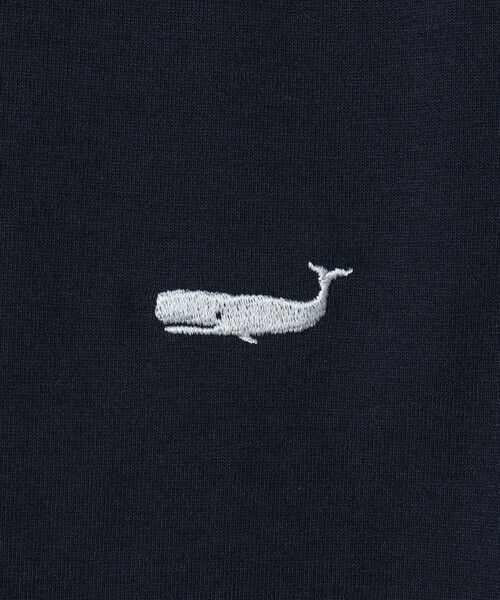 NOLLEY’S（ノーリーズ）の「《吸水速乾・UVカット》クジラ刺しゅう クルーネックTシャツ（Tシャツ/カットソー・メンズ・グレイッシュベージュ/チャコールグレー/ホワイト/ネイビー・L/M/XL/S）」の12枚目の写真