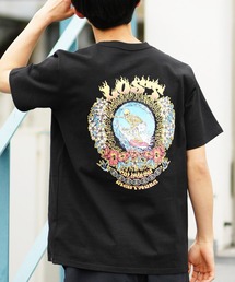 【ムラサキスポーツ限定】lost/ロスト ヘビーウエィト半袖Tシャツ バックプリント NIGHT MARE L24SS-E